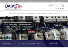 Tablet Screenshot of datagility.com